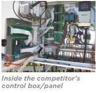 T-L Competitor Control Box Interior