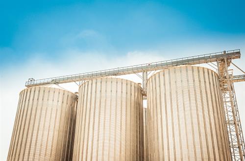 grain silos